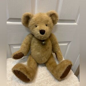 Boyd’s Conjoined Bear Griffin Bearsly 20” With Leather Brass Studded Bell Collar